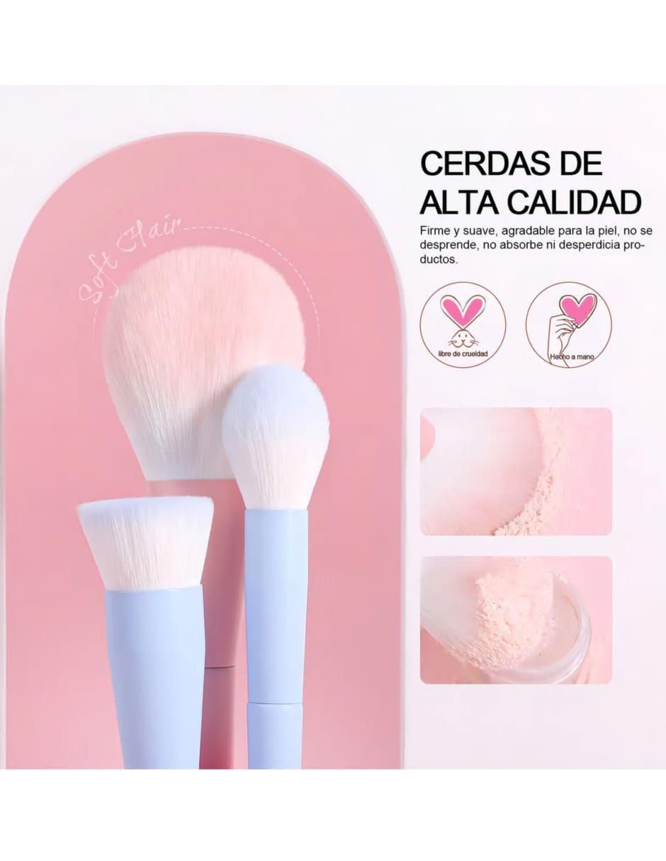 Set de Brochas de Maquillaje Multicolor 12 piezas - Image 2