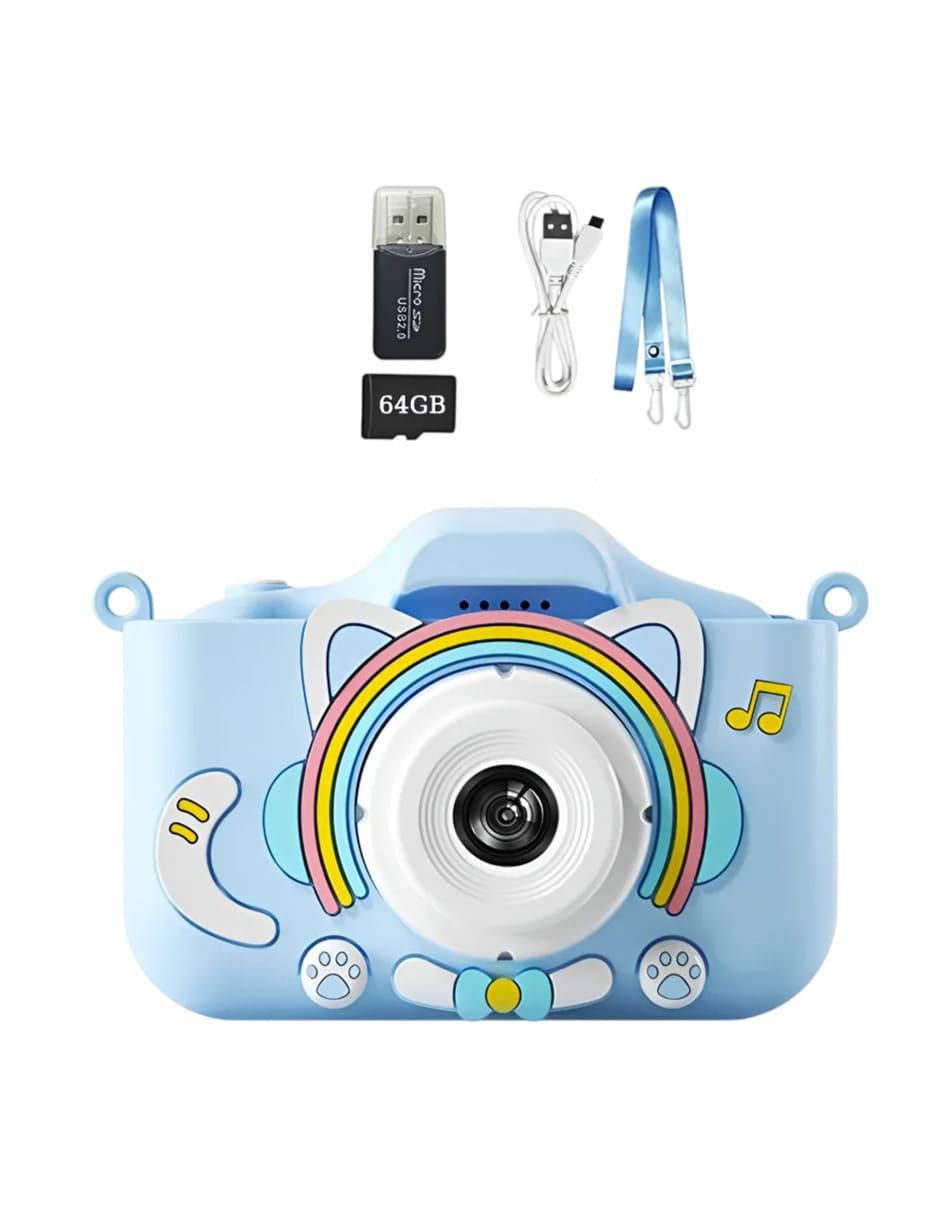 Cámara Digital 48MP con Tarjeta 64GB para Niños - Image 1