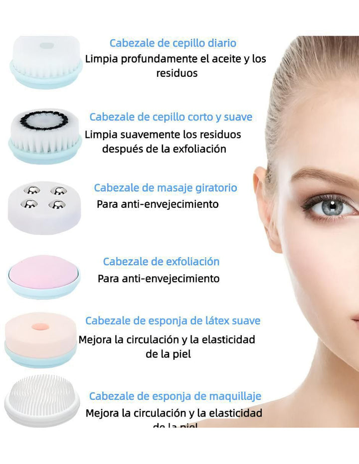 Cepillo Facial Eléctrico Recargable - Image 2