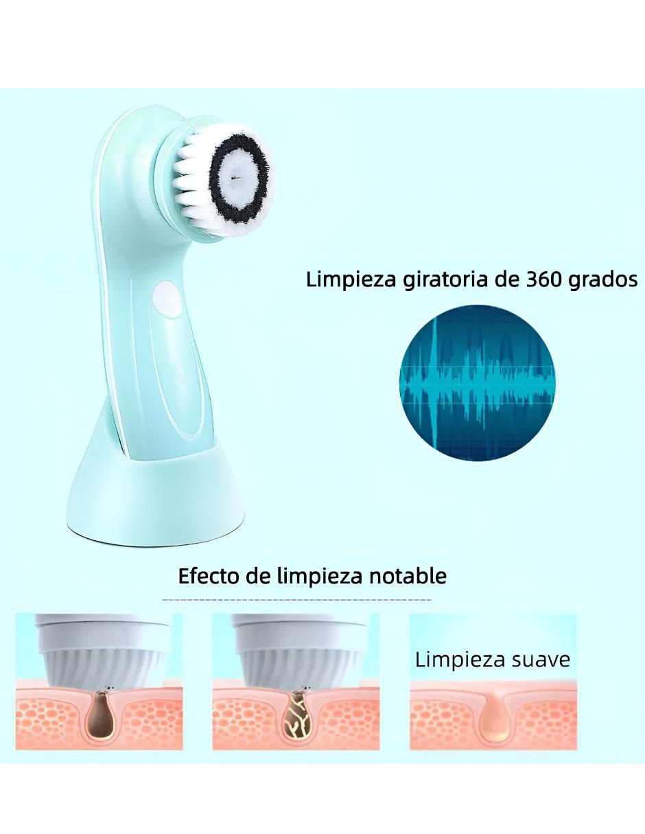 Cepillo Facial Eléctrico Recargable - Image 4