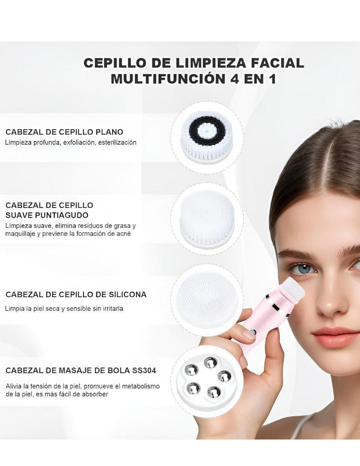 Cepillo Facial Eléctrico Recargable - Image 3
