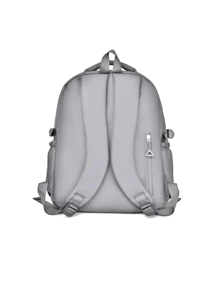 Mochila Escolar Impermeable Gris - Image 5