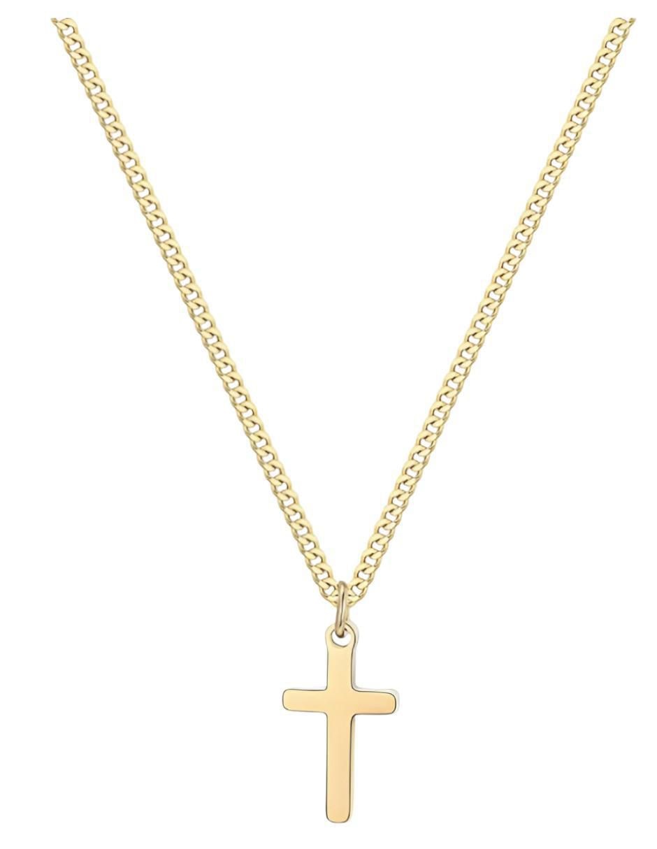 Collar Cruz Plateado - Image 1