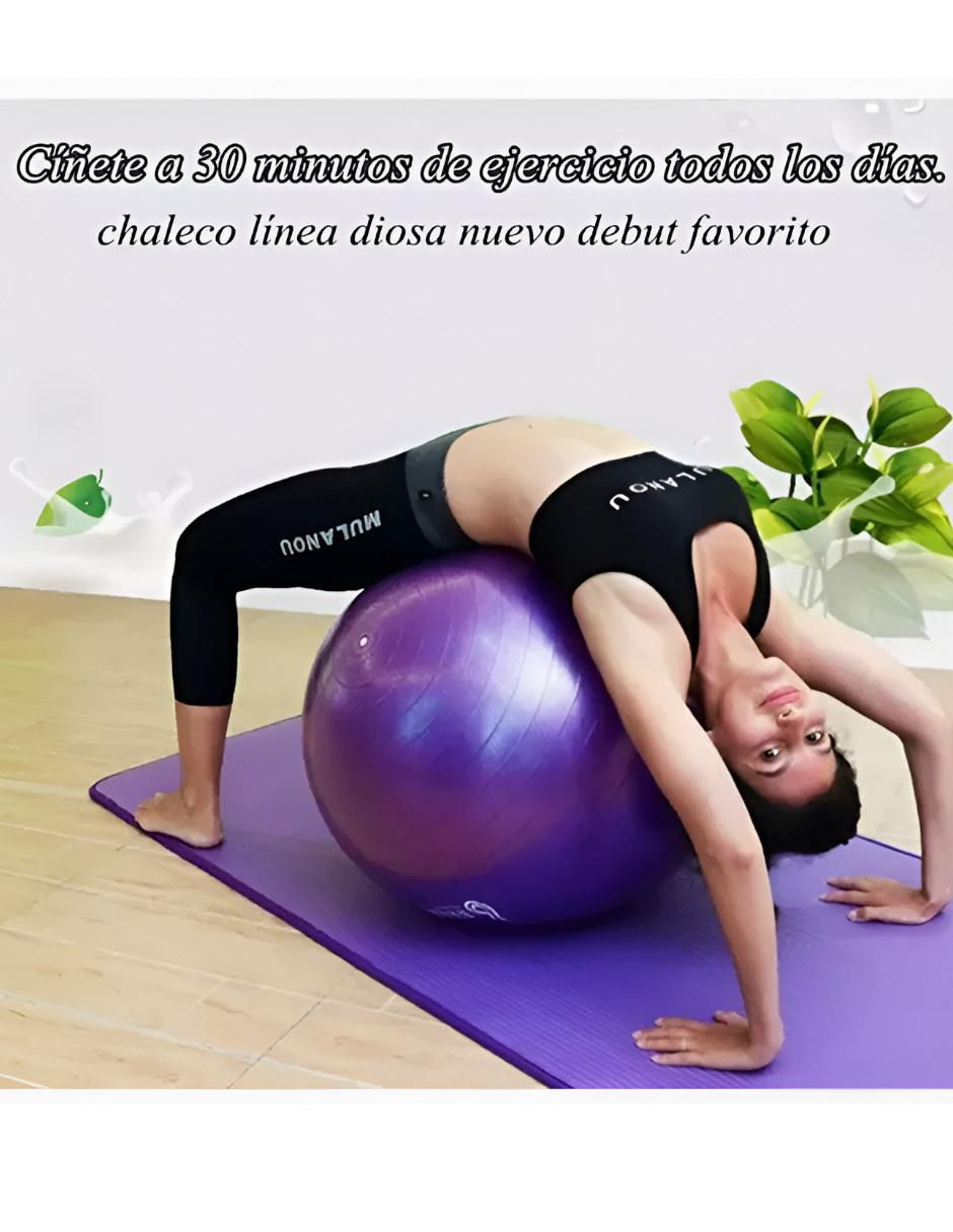 Pelota Yoga 65 cm con Bomba - Image 3