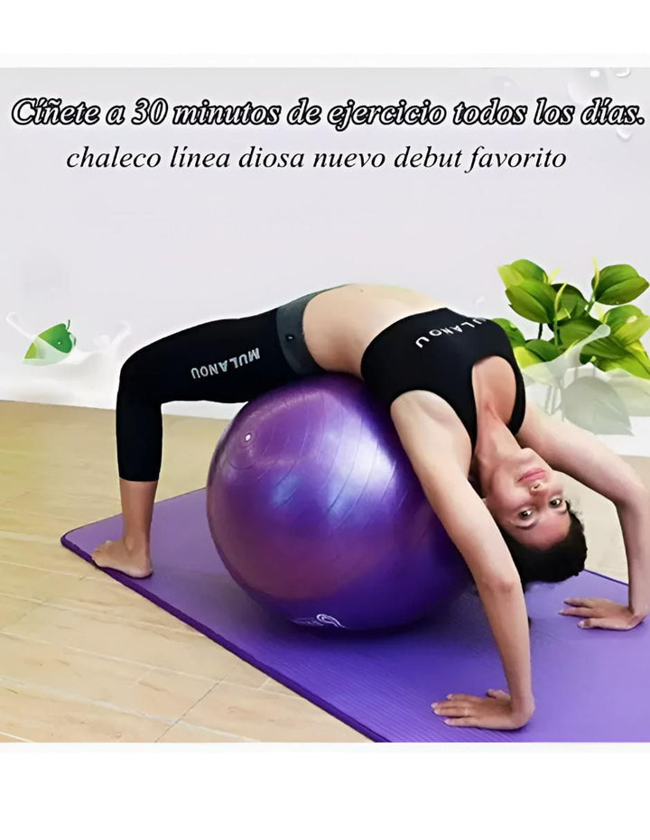 Pelota Yoga 65 cm con Bomba - Image 3