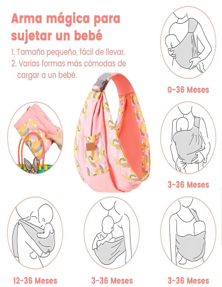 Portabebés Ergonómico 5 Posiciones - Image 3