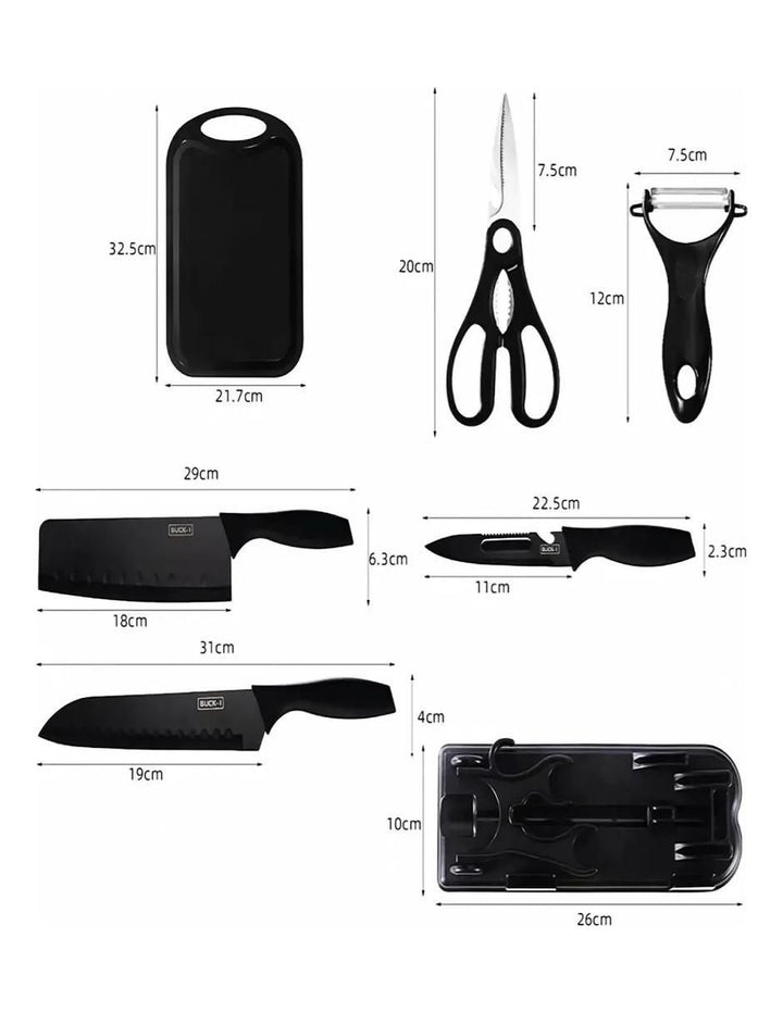 Set de Cuchillos 7 Piezas Forjado - Image 6