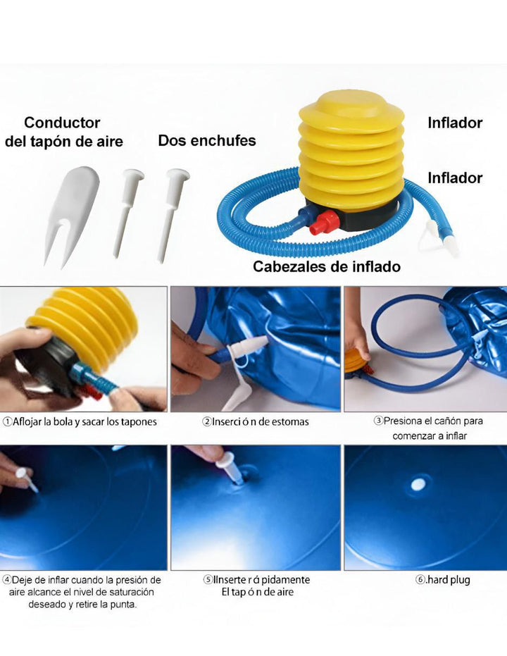 Pelota de Yoga 65cm Fitness - Image 3