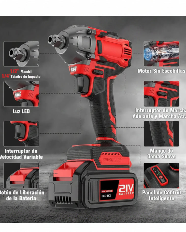 Llave de Impacto 20V sin Escobillas - Image 4