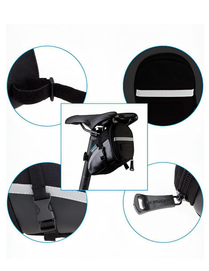 Bolsa de Asiento para Bicicleta Negro - Image 2