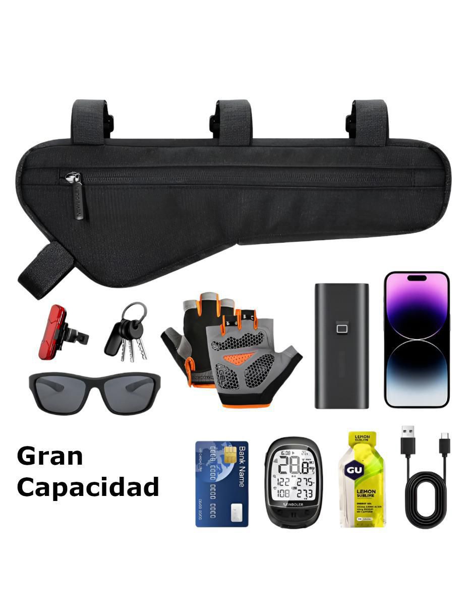 Bolsa de Asiento para Bicicleta Negro - Image 3