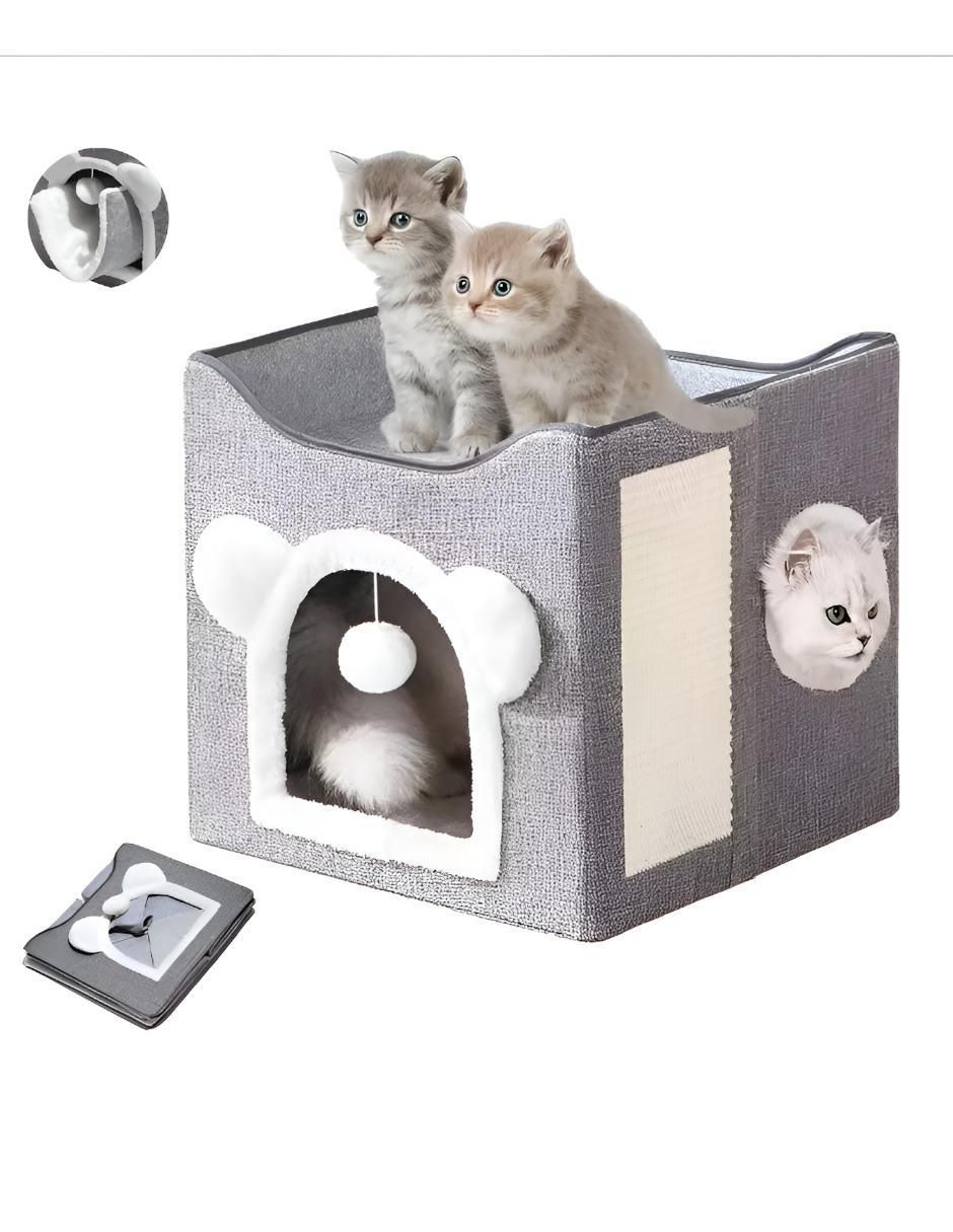 Casa para Gato Plegable con Cojín - Image 2