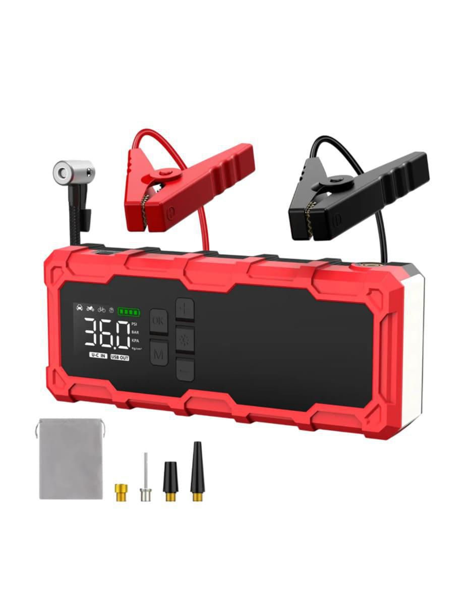 Arrancador Portátil 10000A para Auto 12V - Image 1