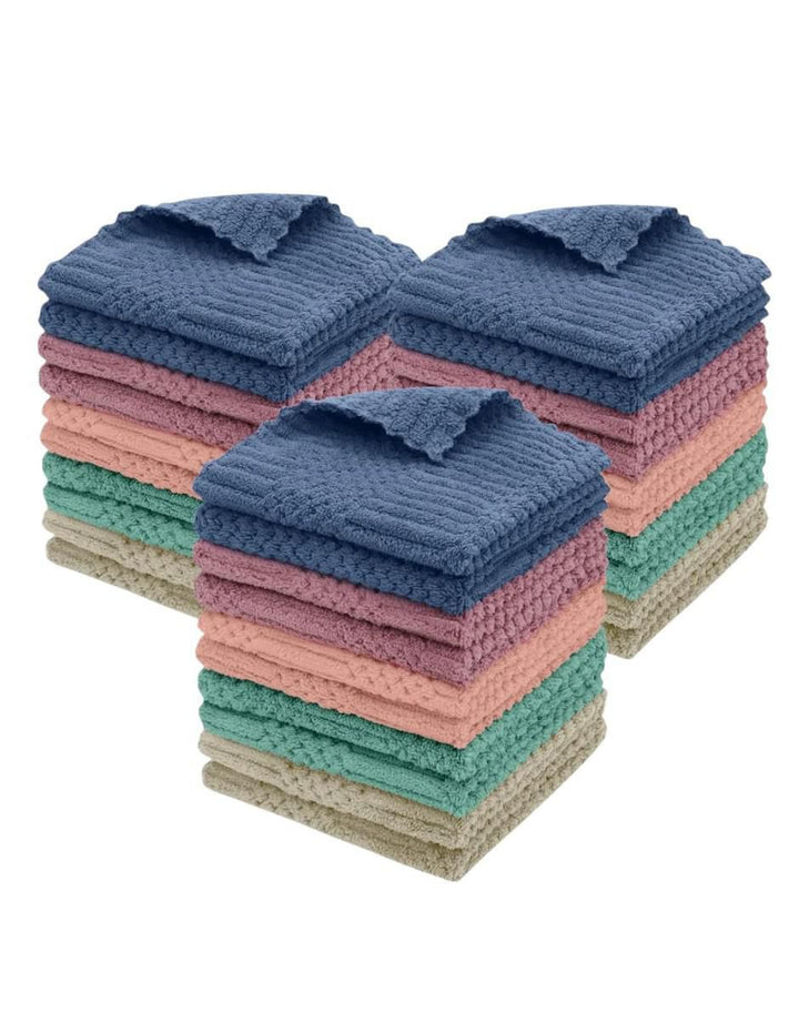 Toallas Faciales Microfibra Suave 6 Piezas - Image 1