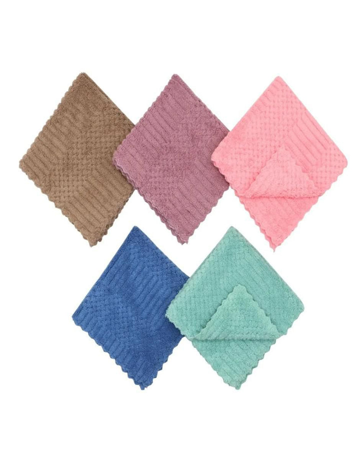 Toallas Faciales Microfibra Suave 6 Piezas - Image 2