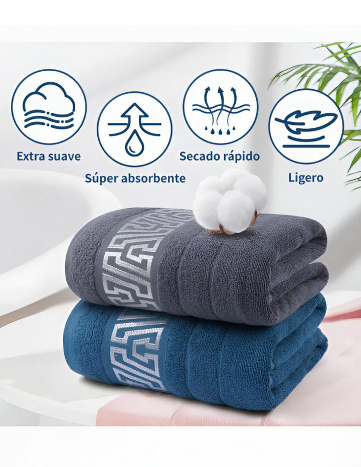 Toallas de Baño Algodón 100% 2 piezas - Image 3