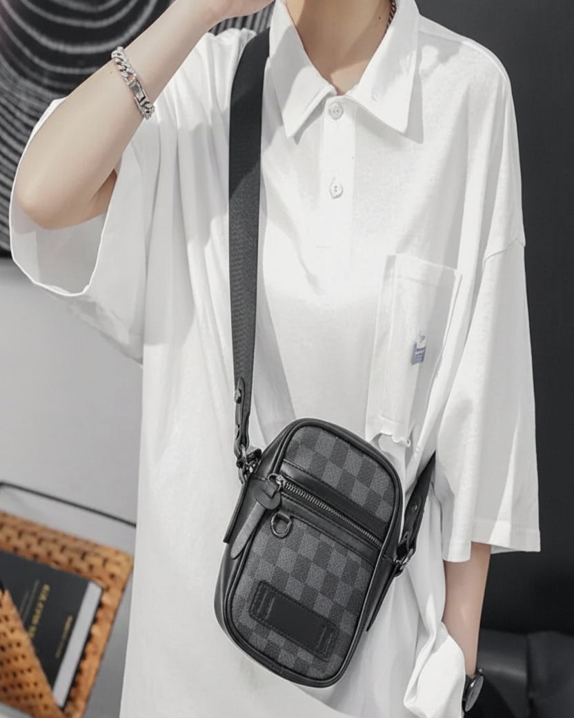 Bolsa Crossbody Cuero Hombre - Image 6