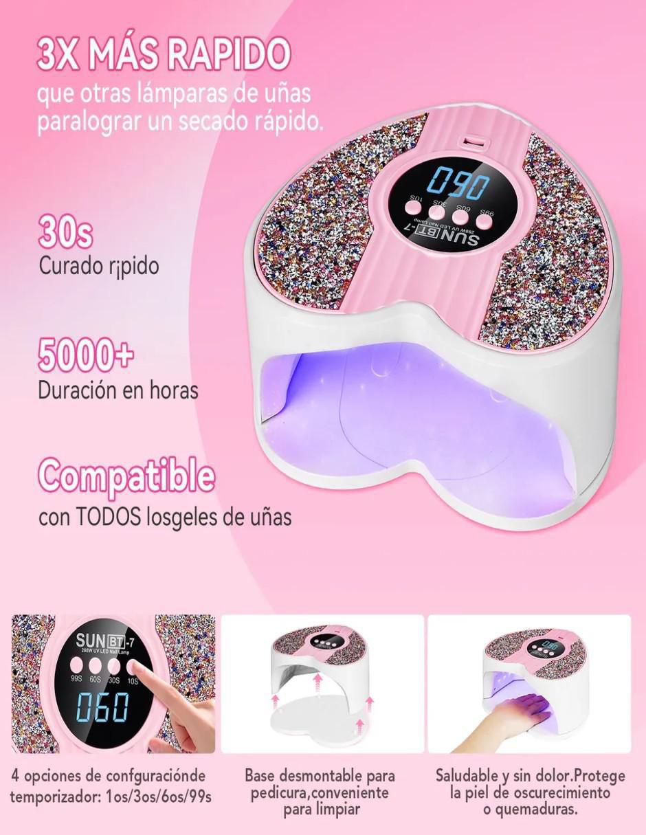 Lámpara Led Secador de Uñas 288W - Image 2