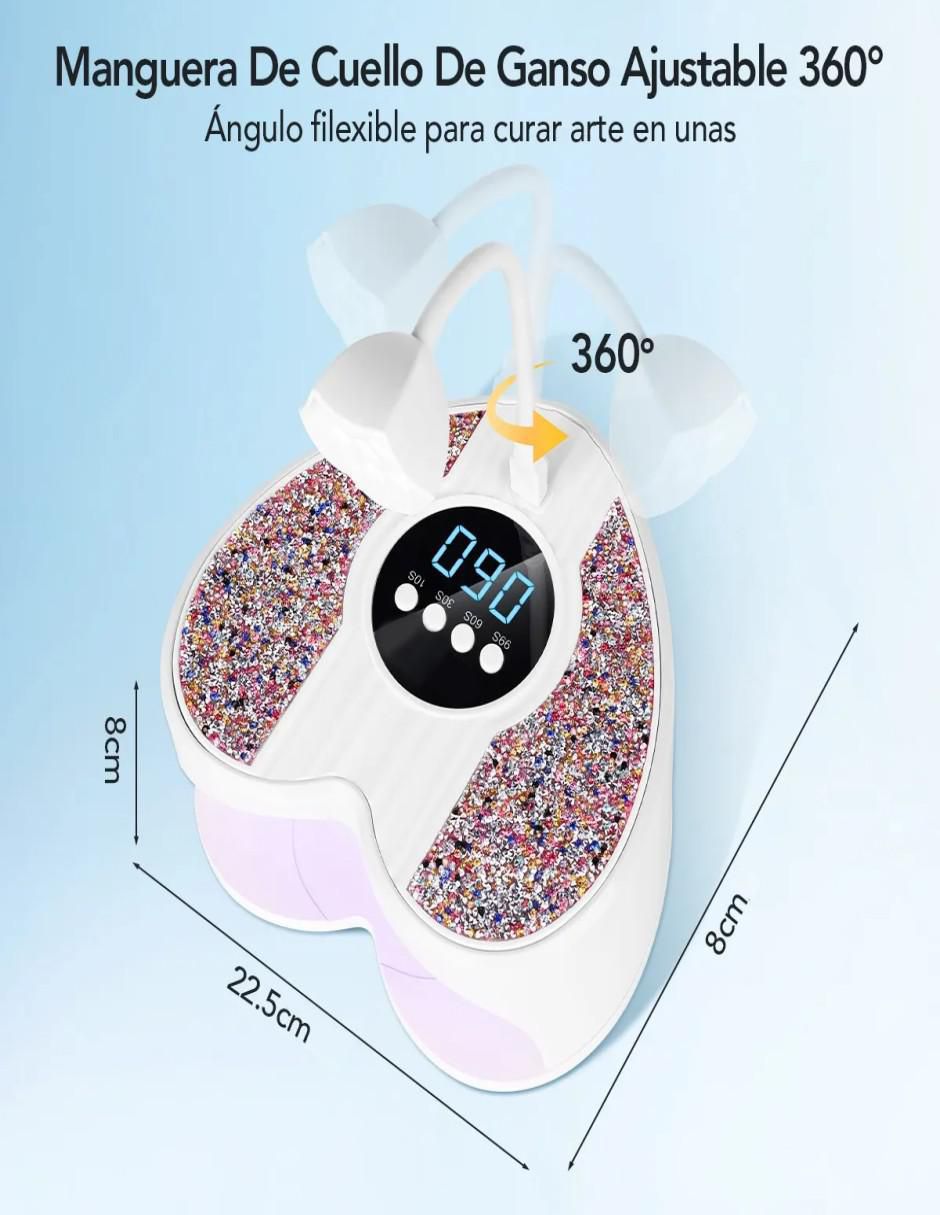 Lámpara Led Secador de Uñas 288W - Image 6