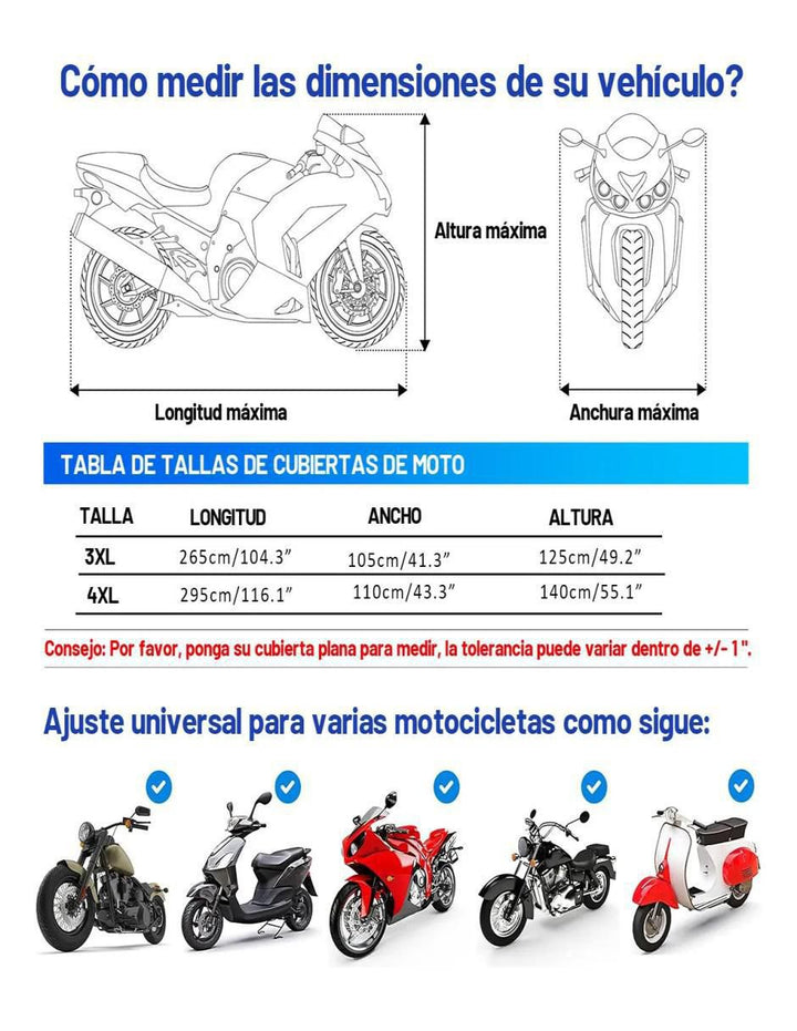 Funda Impermeable para Motocicleta Antipolvo - Image 5