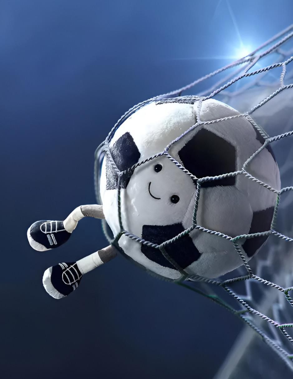 Peluche Balón de Fútbol 33 cm - Image 3
