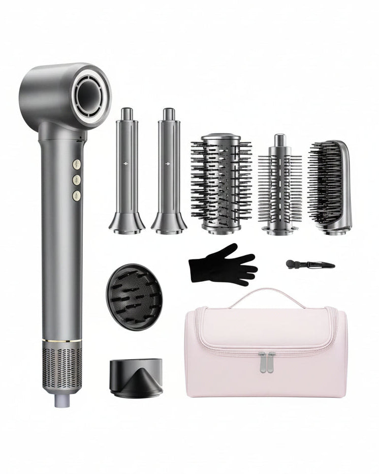 Secadora de Cabello 9 en 1 con Rizador Alisador - Image 1