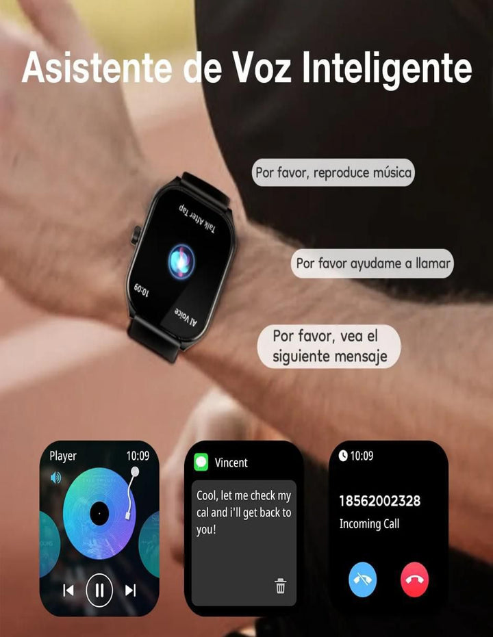 Smartwatch Reloj Inteligente Curva - Image 2