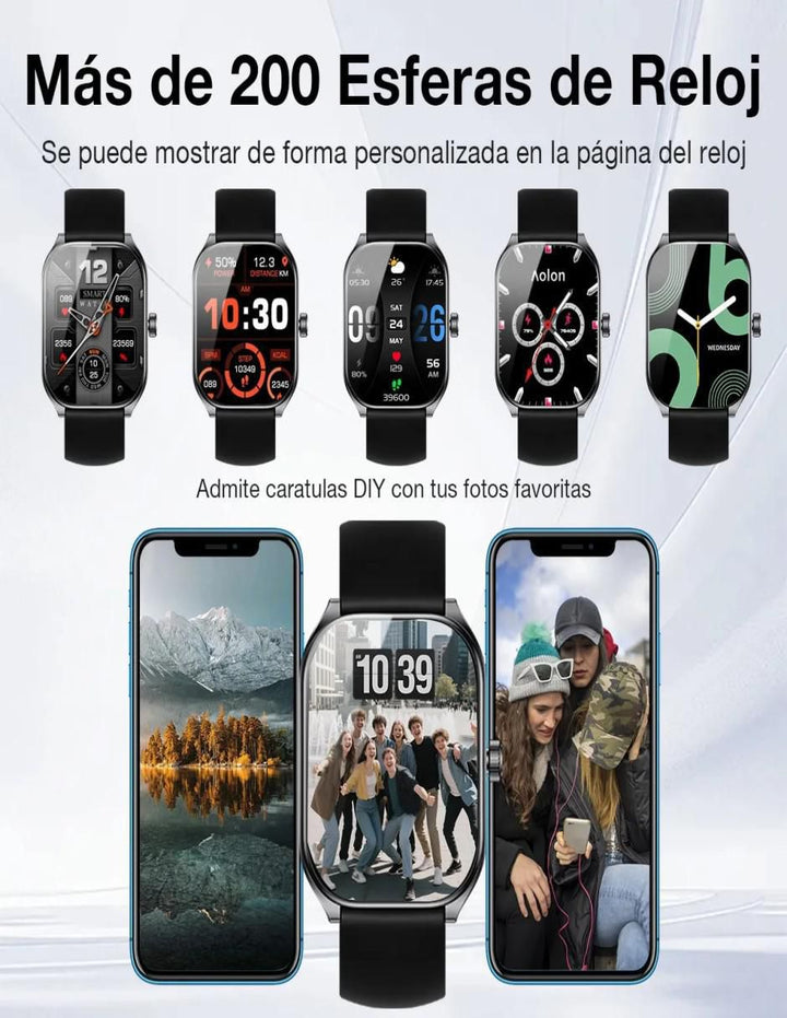 Smartwatch Reloj Inteligente Curva - Image 3