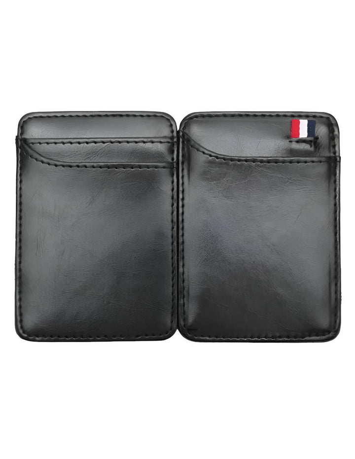Cartera Hombre Cuero Negro - Image 1