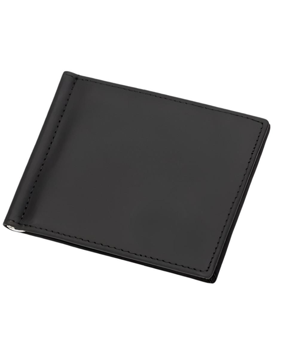 Cartera de Cuero para Hombre Negro - Image 1
