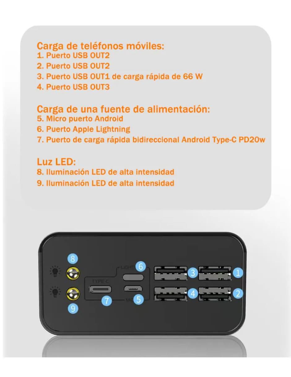 Batería Portátil 30000 mAh Ultra Rápida - Image 3