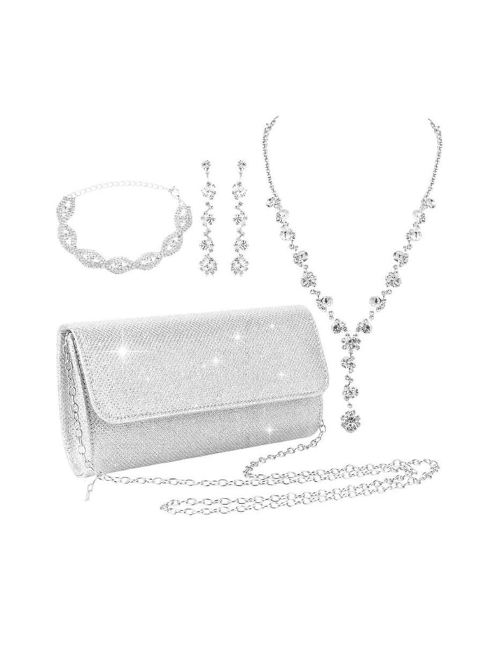 Juego de Joyería Cristal Set 4 Piezas - Image 1