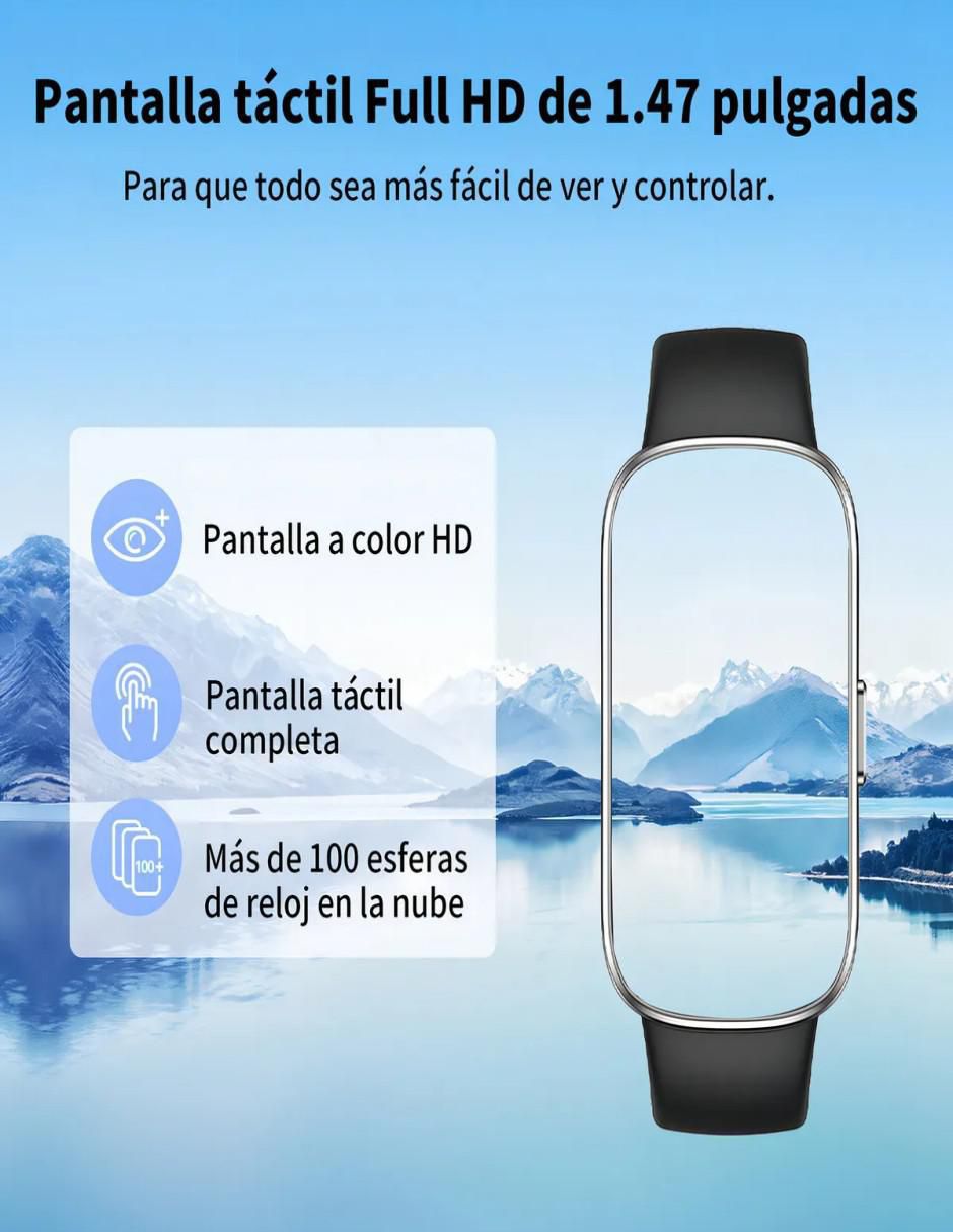 Smartwatch Pantalla Táctil HD 1.47" - Image 2