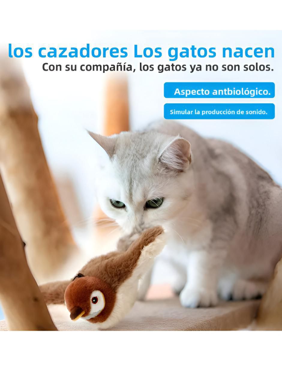 Peluche para Gato Pájaro - Image 2