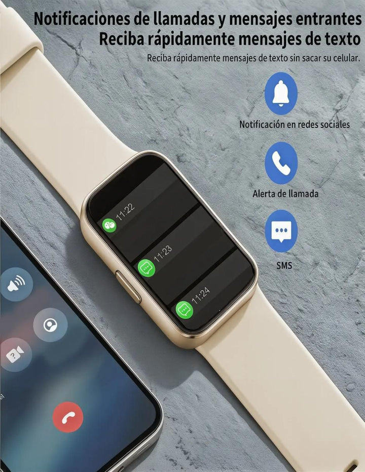 Smartwatch Pantalla HD 1.47 Mujer - Image 3