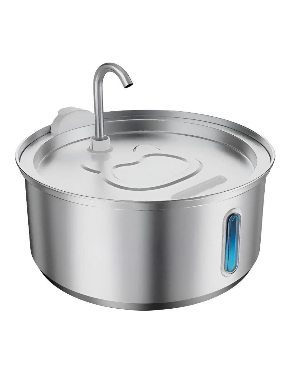 Bebedero Acero Inoxidable Perros Gatos 4L - Image 1