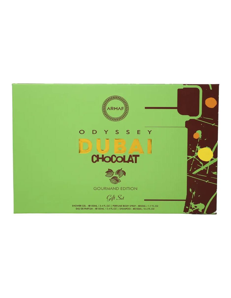 Eau de Parfum Armaf Odyssey Dubai Chocolat Kit 4P - Image 3