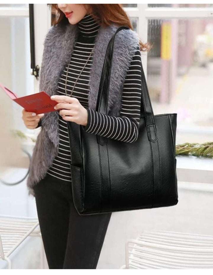 Bolsa Tote de Cuero PU para Mujer - Image 4