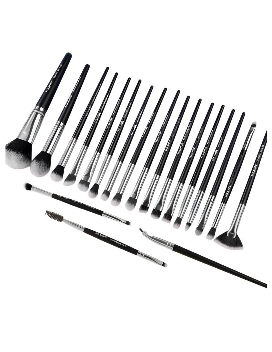 Set de Brochas Maquillaje Pelo Sintético - Image 2