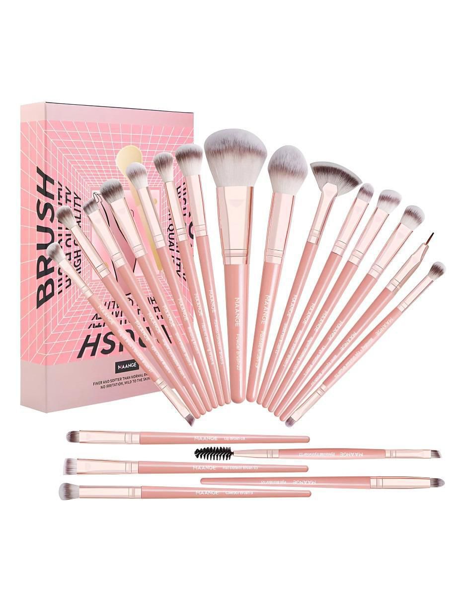 Brochas Maquillaje Profesional 20 piezas - Image 3