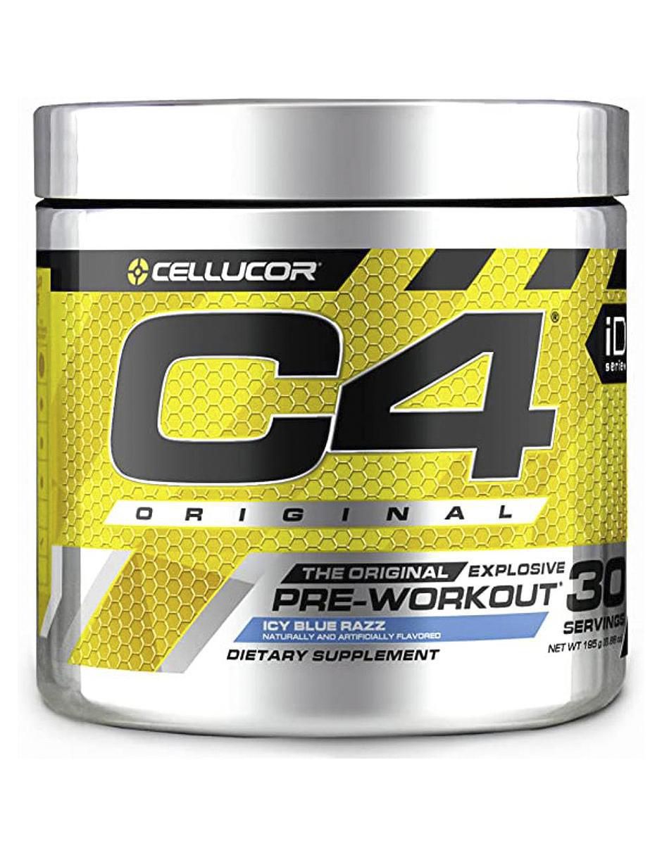 C4 Original Cellucor Pre-Entrenamiento Frambuesa 195g - Image 1
