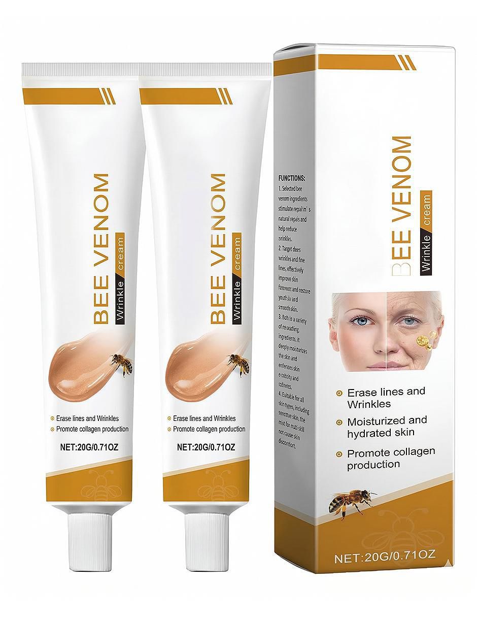 Crema Facial Antiarrugas Veneno de Abeja Reafirmante 2x - Image 1