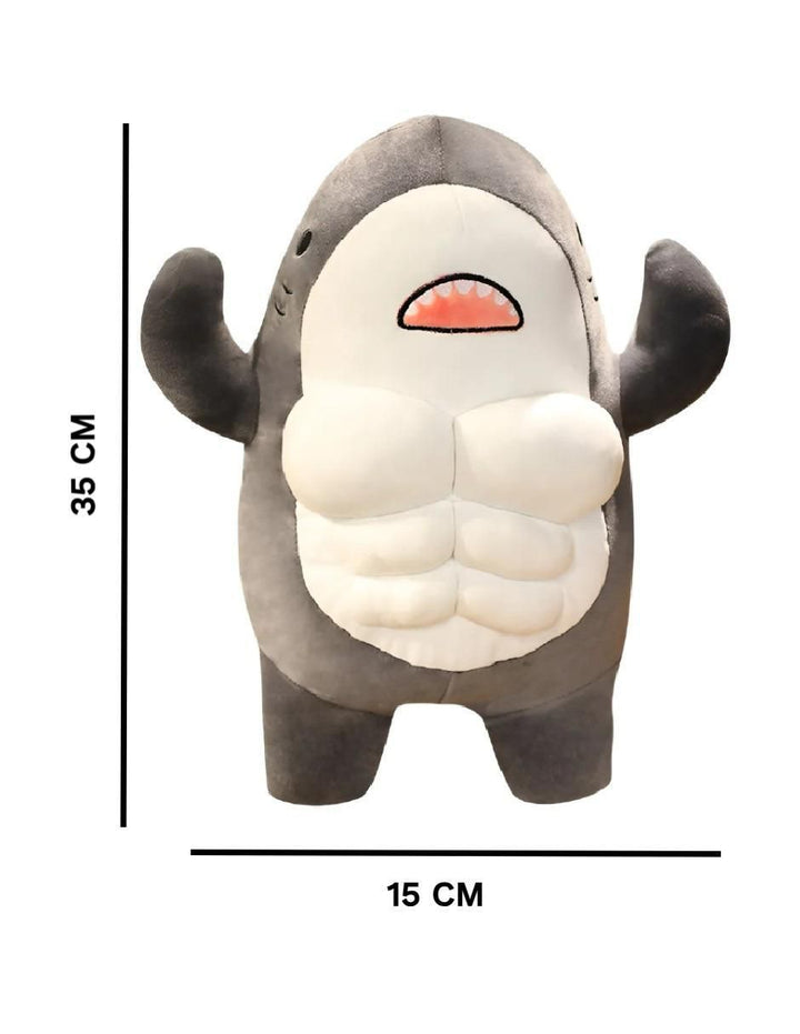 Peluche de Tiburón Suave 35 cm - Image 3