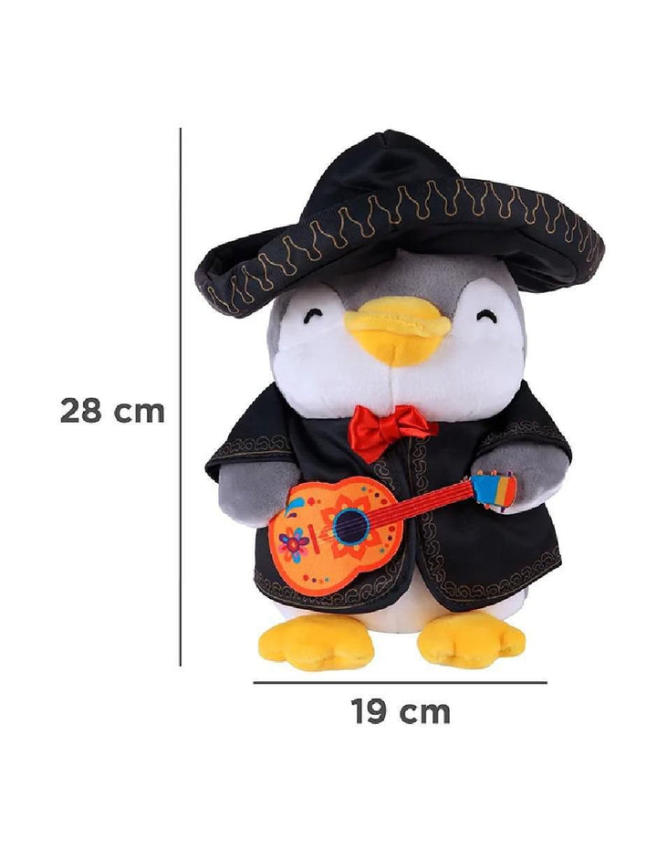 Peluche Pingüino Mariachi Mexicano 28cm - Image 3