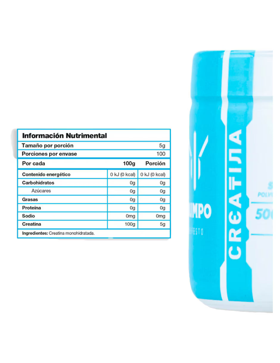 Creatina MDN Pura 99.9% Monohidratada