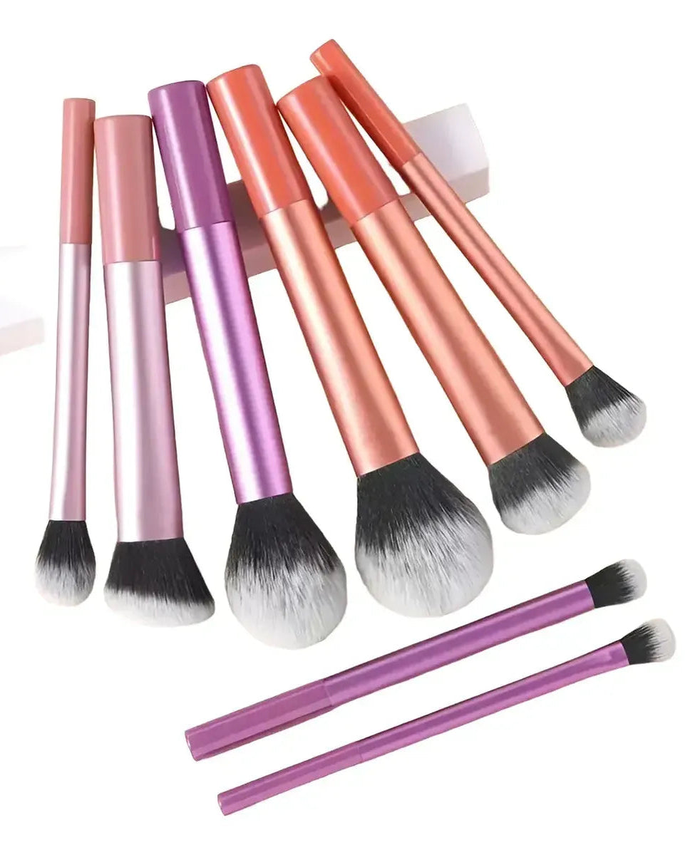 Maquillaje 8 Brochas Profesional