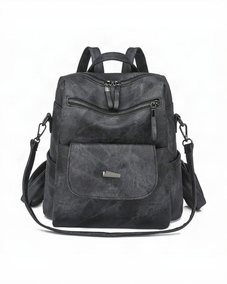 Mochila Impermeable Mujer 6 Bolsillos
