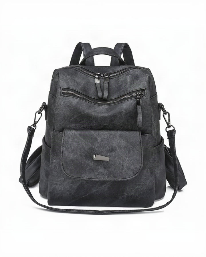 Mochila Impermeable Mujer 6 Bolsillos