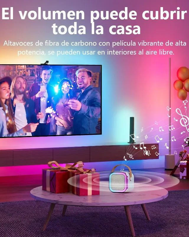 Bocina Portátil Bluetooth con Batería