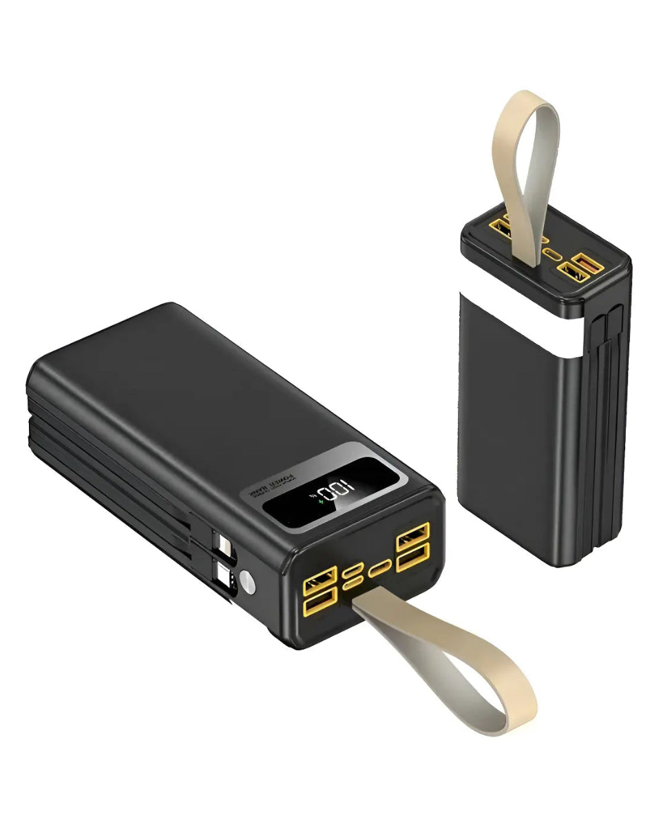 Batería Portátil 30000 mAh Carga Rápida